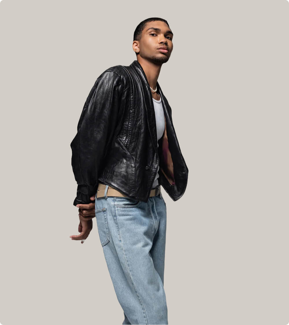 Men Leather Jacket